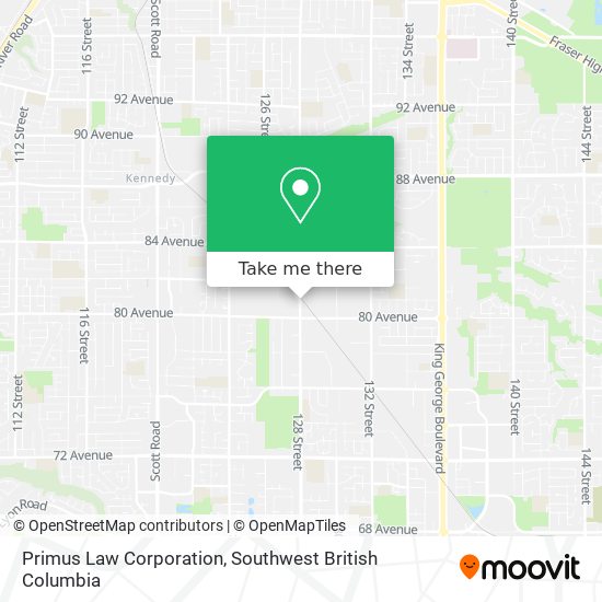 Primus Law Corporation map