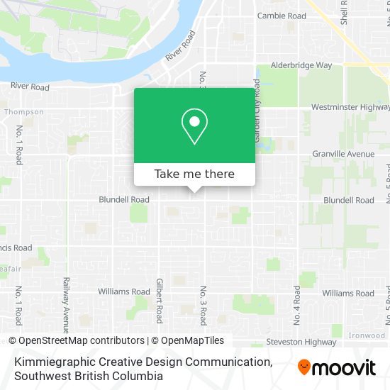 Kimmiegraphic Creative Design Communication map