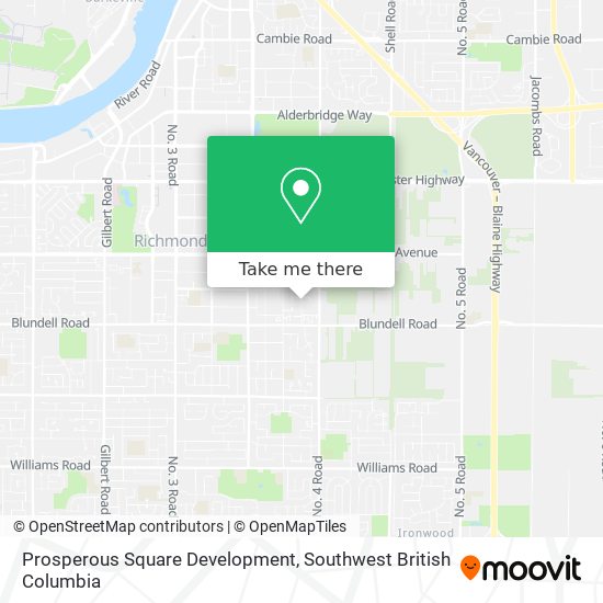 Prosperous Square Development map