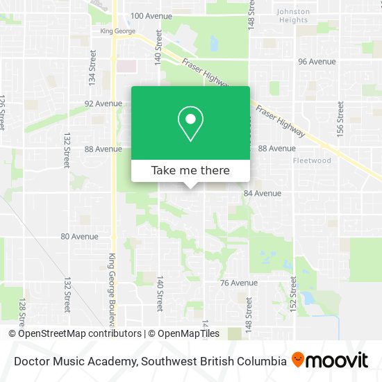 Doctor Music Academy map