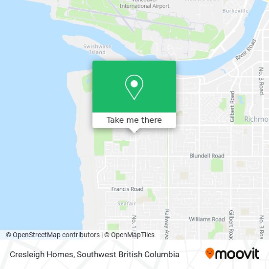 Cresleigh Homes map