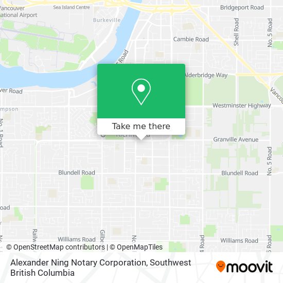 Alexander Ning Notary Corporation map