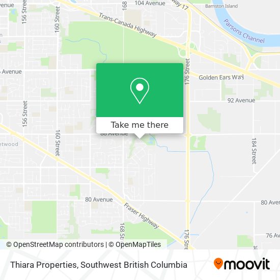 Thiara Properties map