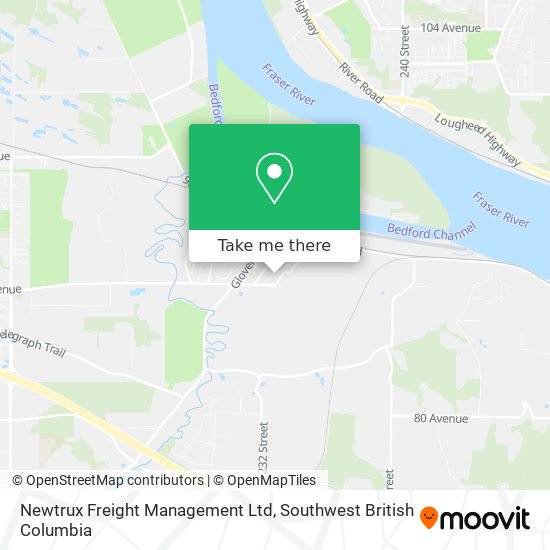 Newtrux Freight Management Ltd map