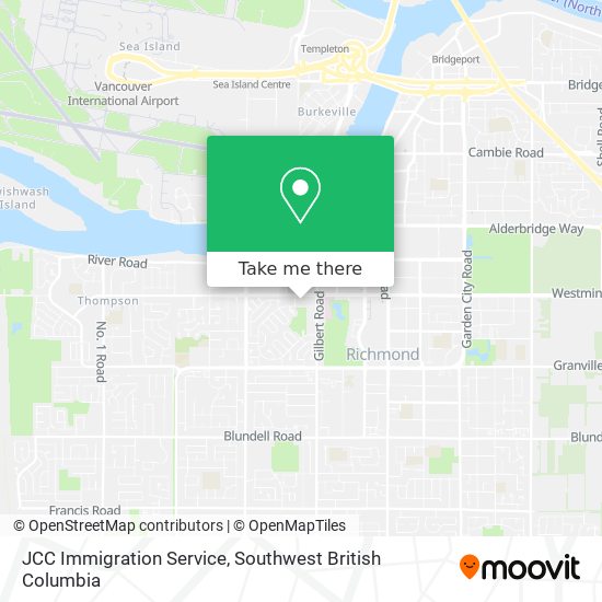 JCC Immigration Service map