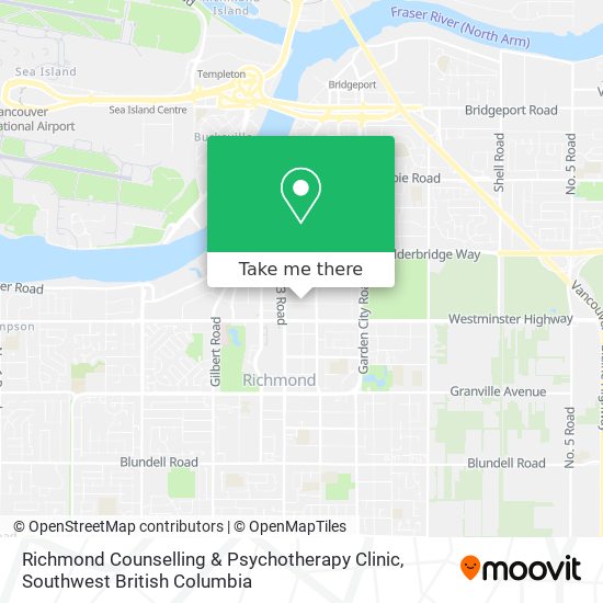 Richmond Counselling & Psychotherapy Clinic plan