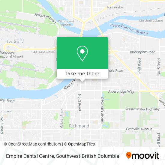 Empire Dental Centre map