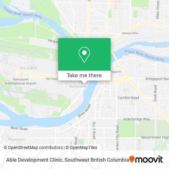 Able Development Clinic map