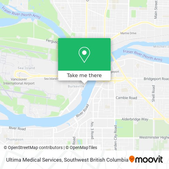 Ultima Medical Services map