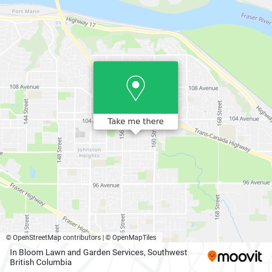 In Bloom Lawn and Garden Services map