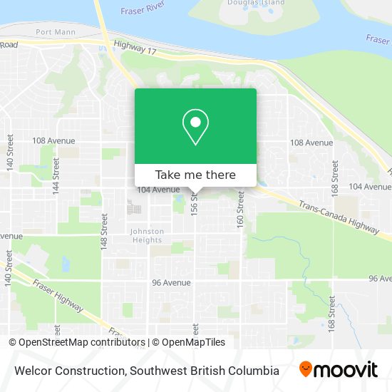 Welcor Construction map