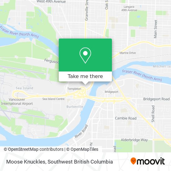 Moose Knuckles map