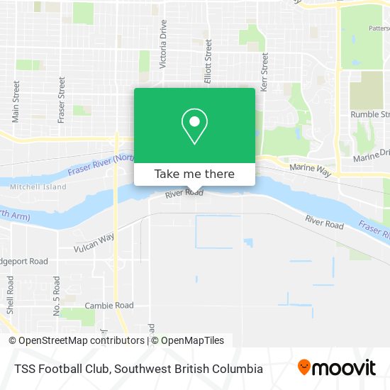 TSS Football Club map