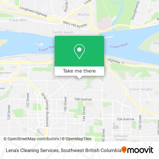 Lena's Cleaning Services map