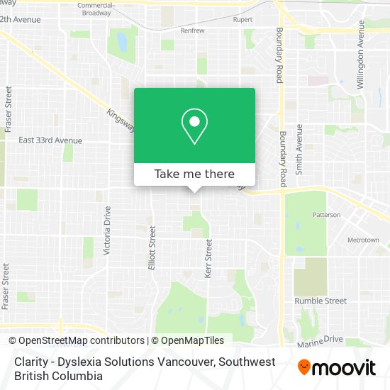 Clarity - Dyslexia Solutions Vancouver plan