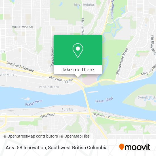 Area 58 Innovation plan