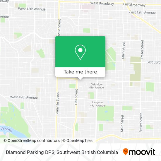 Diamond Parking DPS map