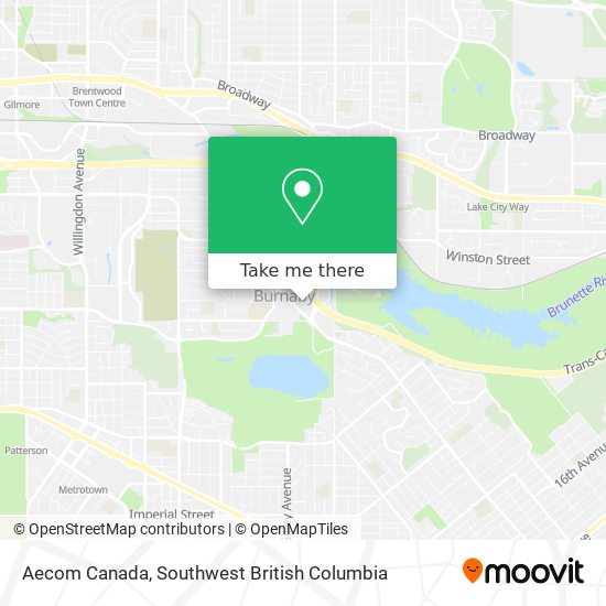 Aecom Canada plan