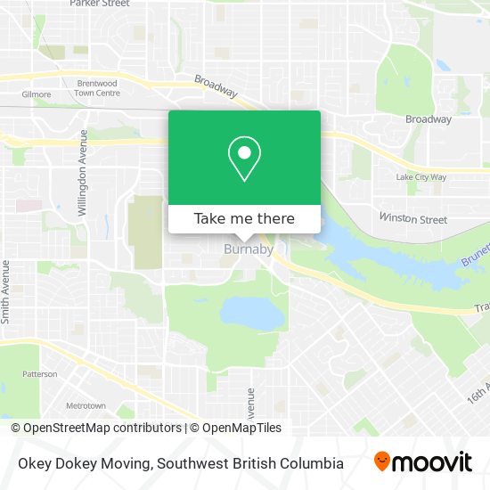 Okey Dokey Moving map