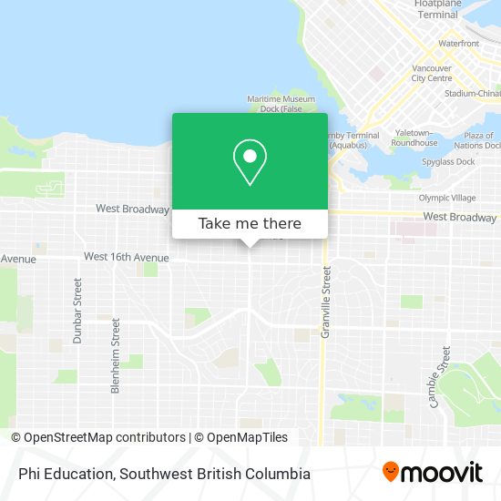 Phi Education map