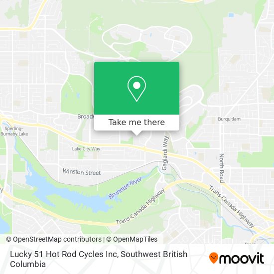 Lucky 51 Hot Rod Cycles Inc map