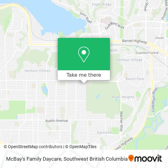 McBay's Family Daycare map