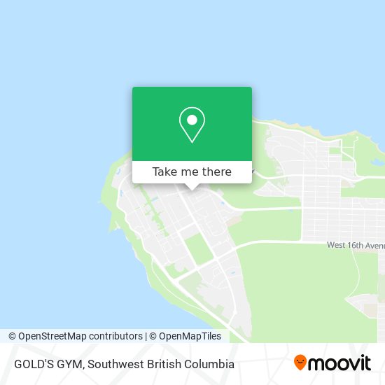 GOLD'S GYM map