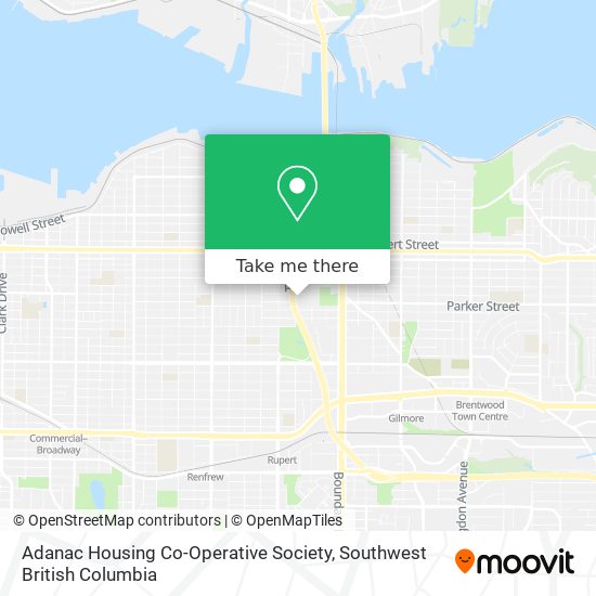 Adanac Housing Co-Operative Society map