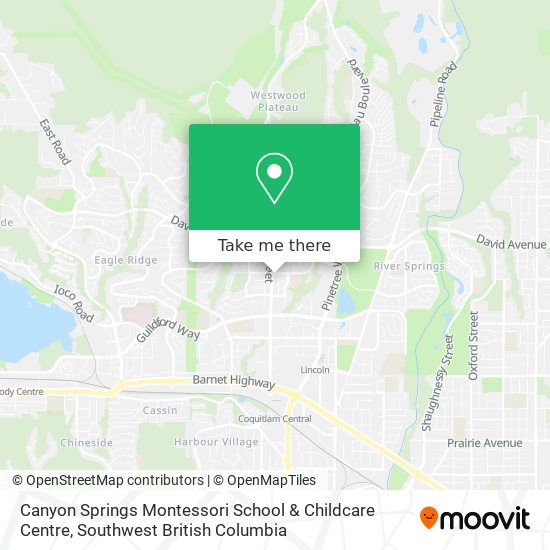 Canyon Springs Montessori School & Childcare Centre plan