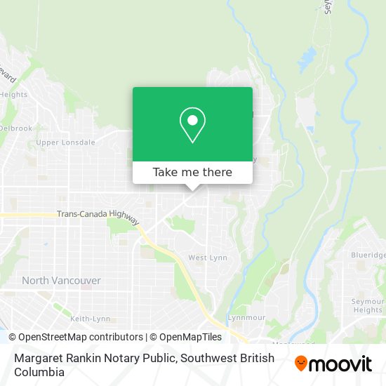 Margaret Rankin Notary Public map