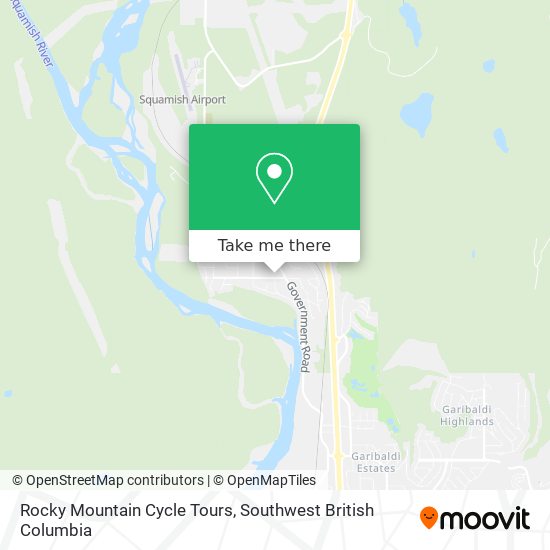 Rocky Mountain Cycle Tours plan