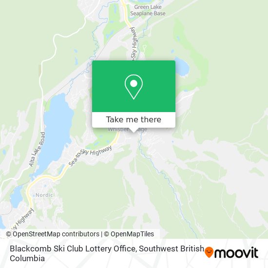 Blackcomb Ski Club Lottery Office plan