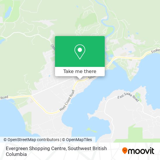 Evergreen Shopping Centre map