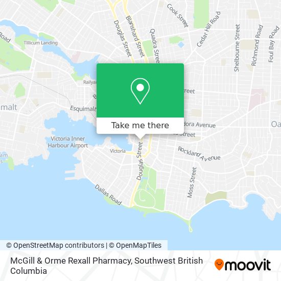McGill & Orme Rexall Pharmacy map