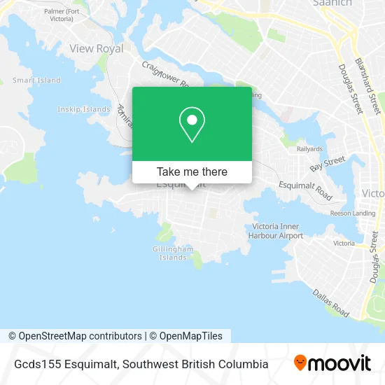 Gcds155 Esquimalt map