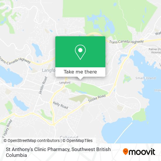 St Anthony's Clinic Pharmacy map