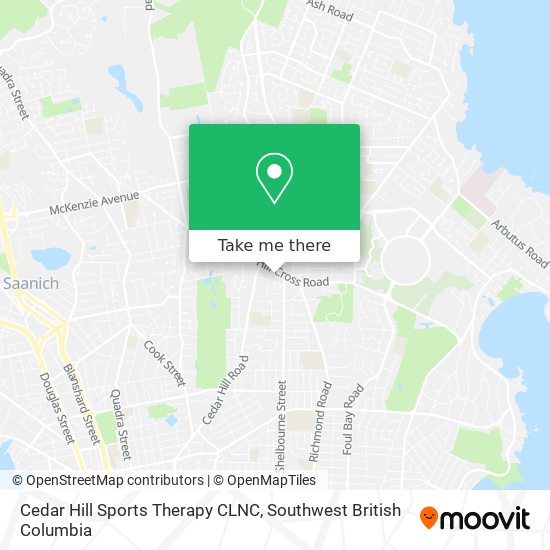 Cedar Hill Sports Therapy CLNC map