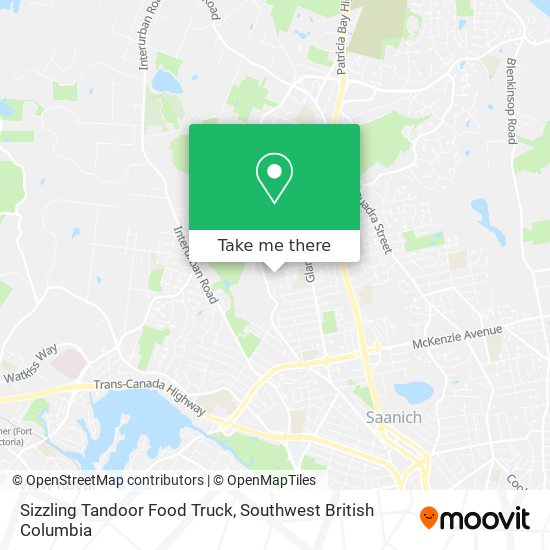 Sizzling Tandoor Food Truck map