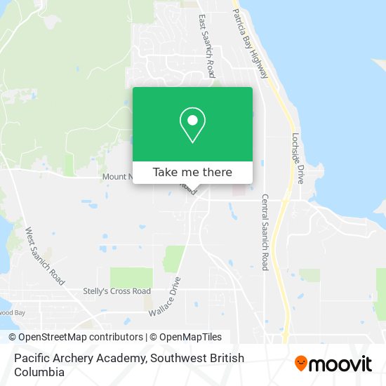Pacific Archery Academy map