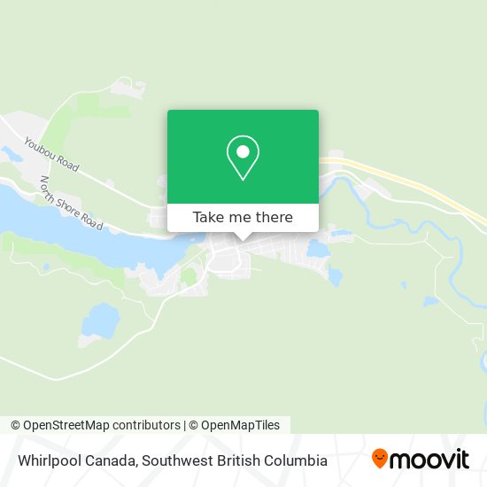 Whirlpool Canada map