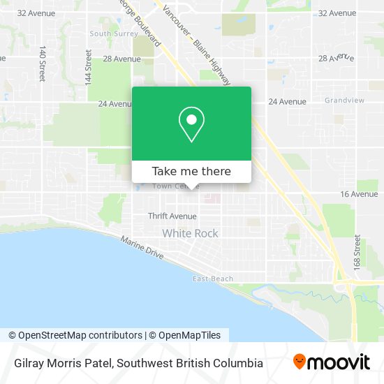 Gilray Morris Patel map