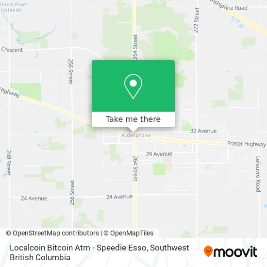 Localcoin Bitcoin Atm - Speedie Esso map