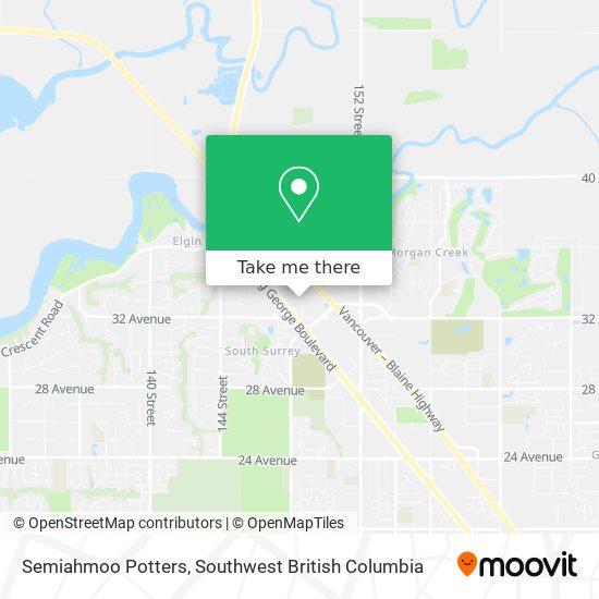 Semiahmoo Potters map