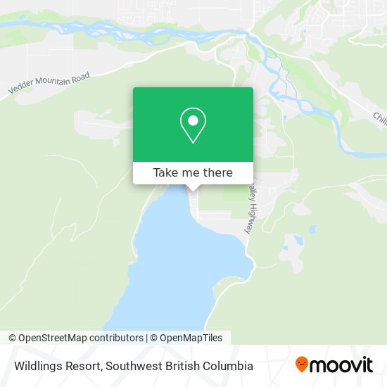 Wildlings Resort map