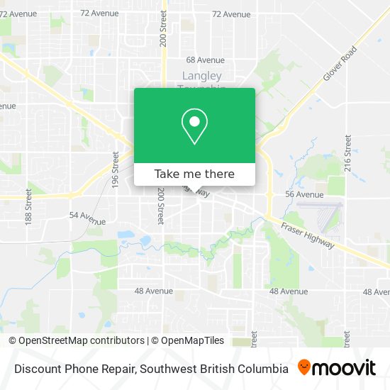 Discount Phone Repair map