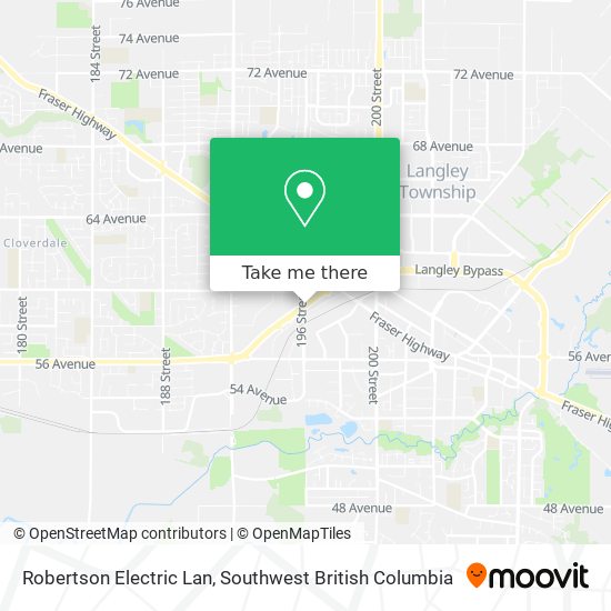Robertson Electric Lan map