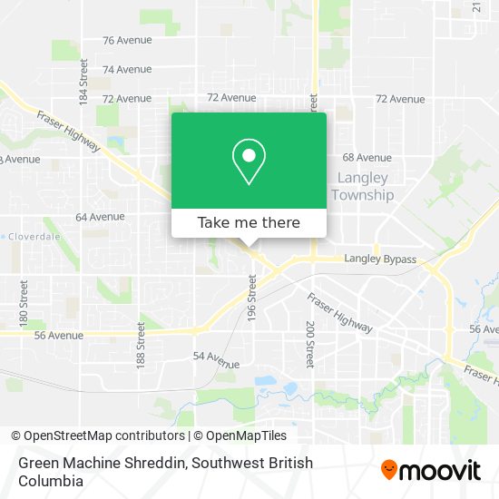 Green Machine Shreddin map