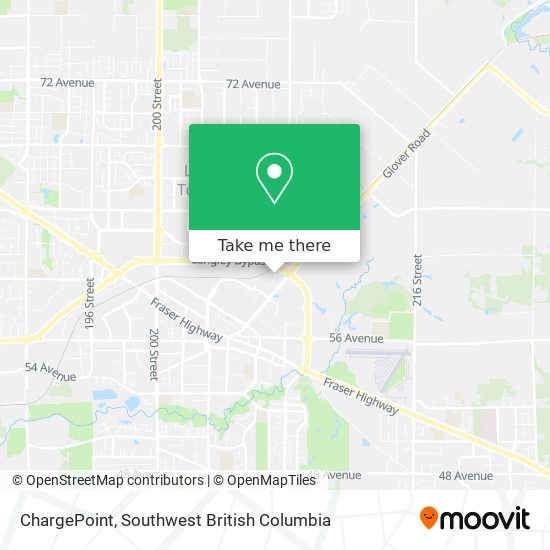 ChargePoint map