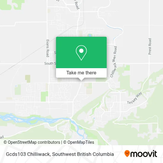 Gcds103 Chilliwack map