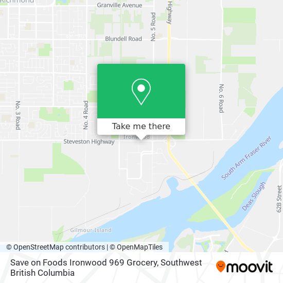 Save on Foods Ironwood 969 Grocery plan